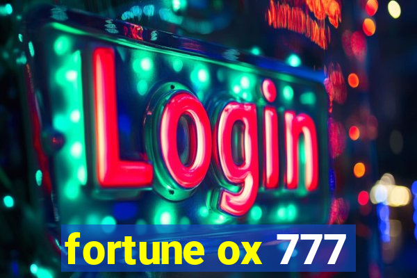 fortune ox 777